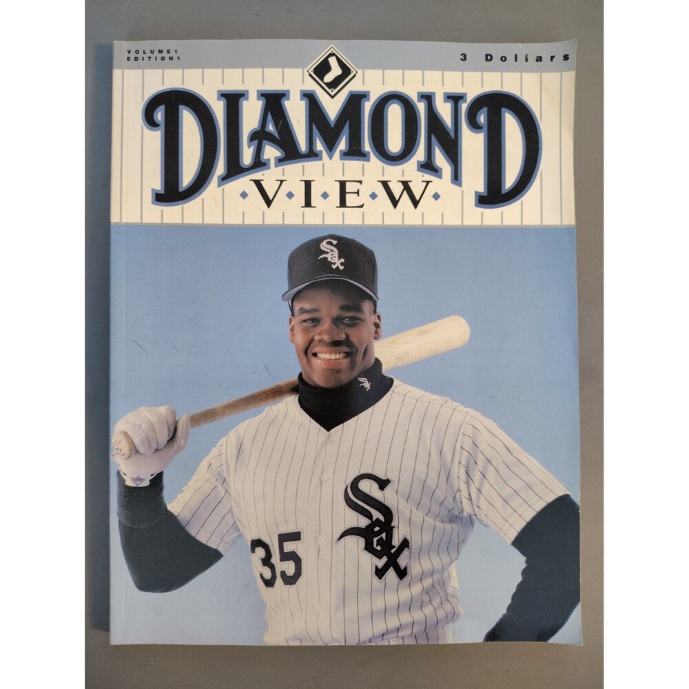 Frank Thomas 1992 White Sox DIAMOND VIEW Program VOLUME 1 EDITION 1